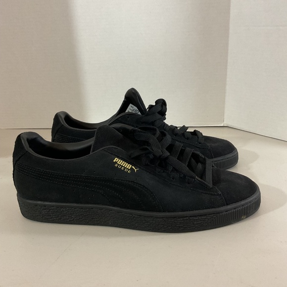 Puma Men's Black Suede Classic XXI Shoes Size 10 - Picture 12 of 12